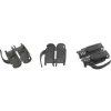 InLine βύσμα crimp Cat.6A RJ45 θωρακισμένο, 3 τεμαχίων μαύρο συσκευασία 100 τεμ.