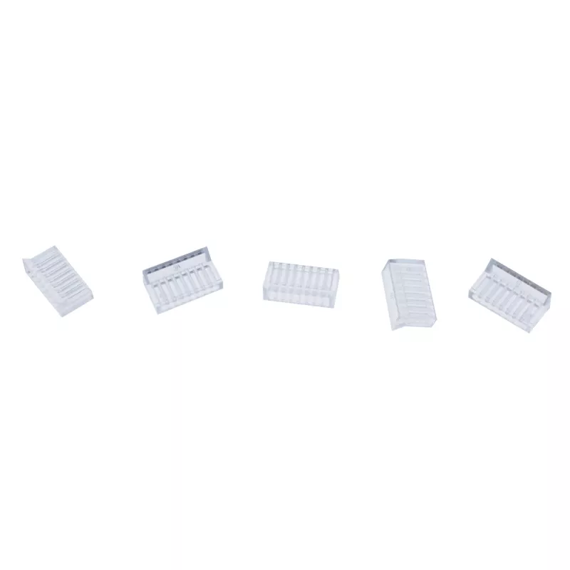 InLine βύσμα crimp Cat.6A RJ45 θωρακισμένο, 3 τεμαχίων μαύρο συσκευασία 100 τεμ.