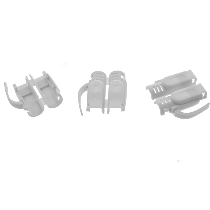 InLine βύσμα crimp Cat.6A RJ45 θωρακισμένο, 3 τεμαχίων γκρι συσκευασία 100 τεμ.