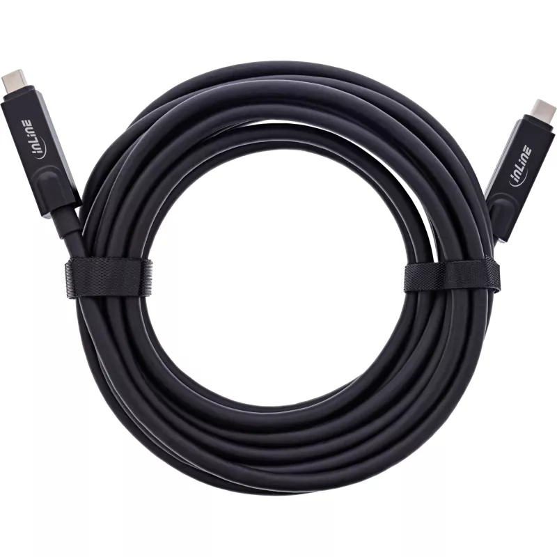 InLine 35799I Καλώδιο USB USB 3.2 Gen 2 (3.1 Gen 2) 10 m USB C Μαύρο