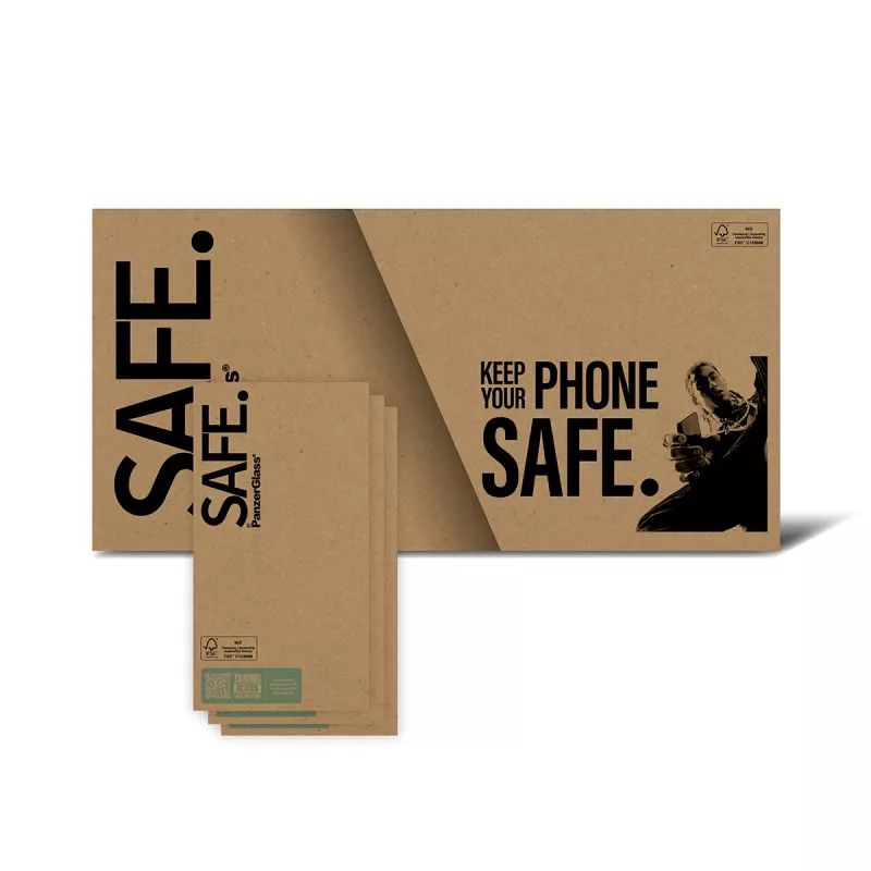 PanzerGlass SAFE. by ® προστασία οθόνης iPhone 17 Pro Max | 16 Pro Max | Ultra-Wide Fit | Bulk