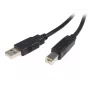StarTech.com καλώδιο USB 2.0 A σε B 1m - M/M, 1 m, USB A, USB B, USB 2.0, 0,48 Gbit/s, μαύρο