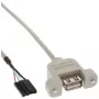 Καλώδιο προσαρμογέα USB 2.0 InLine 33440F 0,60 m USB A θηλυκό / σύνδεση Header