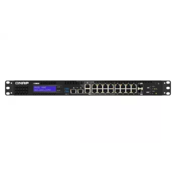QNAP QGD-1602-C3758-16G Διακόπτης δικτύου Managed L2 2.5G Ethernet (100/1000/2500) μαύρο, γκρι