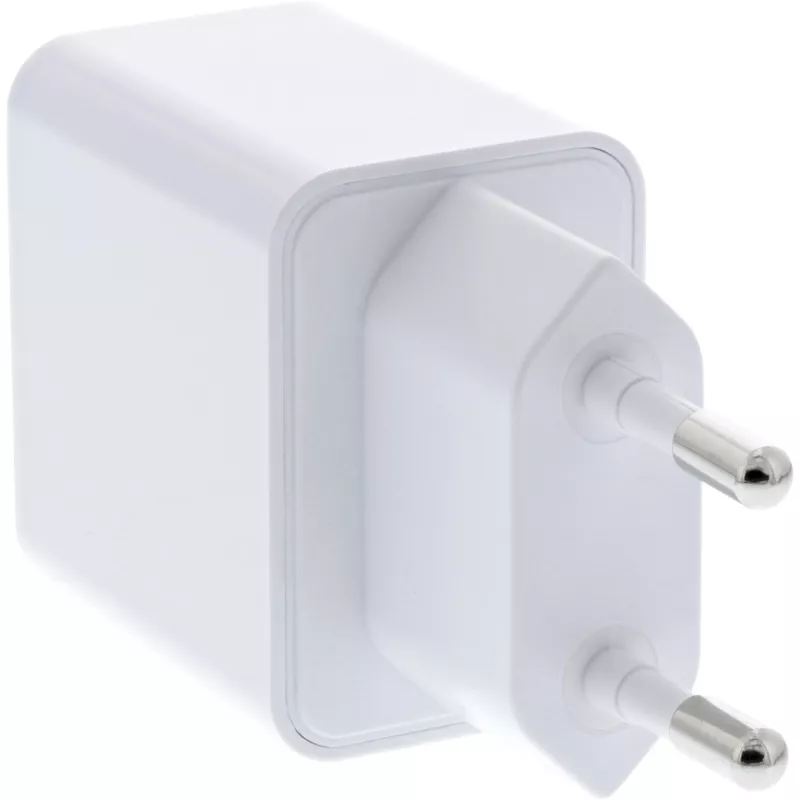 Τροφοδοτικό USB InLine Single, 100-240V σε 5V/2,5A, λευκό