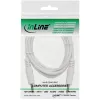 Καλώδιο ήχου InLine 3,5 mm jack αρσενικό/αρσενικό λευκό/χρυσό 2,5 m