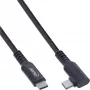 InLine Καλώδιο USB 3.2 Gen.1, βύσμα USB Type-C/βύσμα γωνιακό για VR, μαύρο, 5m