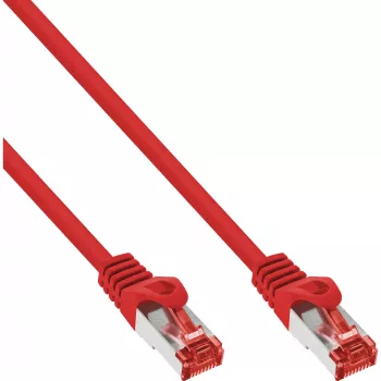 InLine B-76411R Καλώδιο δικτύου Κόκκινο 1 m Cat6 S/FTP (S-STP)