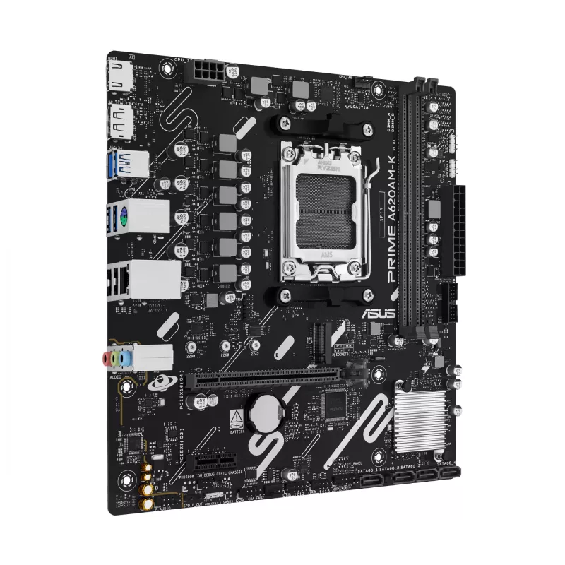 Μητρική ASUS PRIME A620AM-K Socket AM5 microATX DDR5, 2 DIMM, max 128 GB, chipset A620A