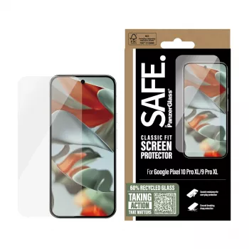 PanzerGlass SAFE. by ® Μεμβράνη προστασίας οθόνης Google Pixel 10 Pro XL | 9 Pro XL | Classic Fit
