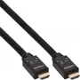 InLine Ενεργό καλώδιο HDMI, HDMI-High Speed με Ethernet, Α/Α, πλέγμα νάιλον, 15m