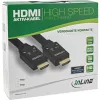 InLine Ενεργό καλώδιο HDMI, HDMI-High Speed με Ethernet, Α/Α, πλέγμα νάιλον, 15m