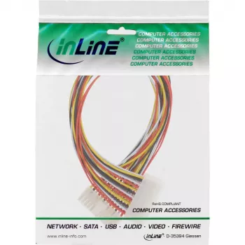 InLine Καλώδιο επέκτασης τροφοδοτικού ATX 24-polig υποδοχή θηλυκή / 20+4-polig βύσμα αρσενικό 26629A
