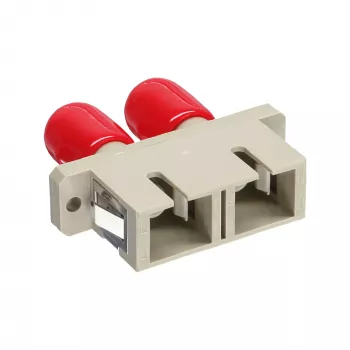 Προσαρμογέας οπτικών ινών Duplex ST/SC InLine 89991D