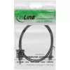 InLine Καλώδιο Micro-USB 2.0, USB Type-A βύσμα αρσενικό / Micro-B βύσμα αρσενικό, μαύρο, 2 m