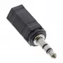 Προσαρμογέας ήχου 2,5-mm υποδοχή θηλυκή jack / 3,5-mm βύσμα αρσενικό jack στερεοφωνικός InLine 99309