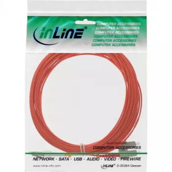 Καλώδιο οπτικών ινών duplex LC/SC InLine 88638 50/125µm OM2 25m