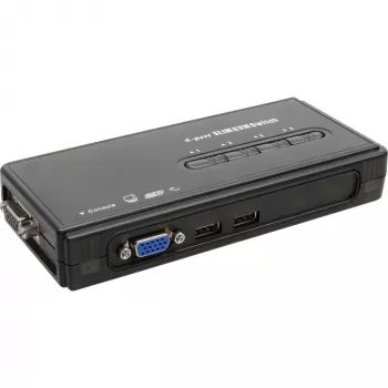 Διακόπτης KVM 4 θυρών USB InLine 60614H