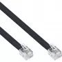 Modular καλώδιο InLine RJ11 βύσμα αρσενικό / βύσμα αρσενικό 6P4C 6m