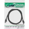 Καλώδιο patch InLine F/UTP Cat.5e μαύρο 2m