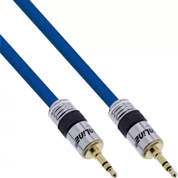 Καλώδιο ήχου InLine Premium 3,5 mm jack βύσμα αρσενικό/βύσμα αρσενικό 0,5 m