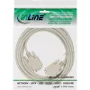 Καλώδιο null modem InLine DB9 υποδοχή θηλυκή / υποδοχή θηλυκή, χυτό, 10m