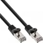 Καλώδιο patch InLine F/UTP Cat.5e μαύρο 0,5m