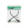 InLine Καλώδιο High Speed HDMI με Ethernet, M/M, μαύρο, επιχρυσωμένες επαφές, 0,5m
