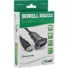 Καλώδιο προσαρμογέα USB 2.0 σε σειριακό InLine 33306I 0,25 m Μαύρο