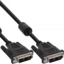 InLine Καλώδιο DVI-D 18+1 αρσενικό/αρσενικό Single Link 2 πυρήνες φερρίτη 2 m