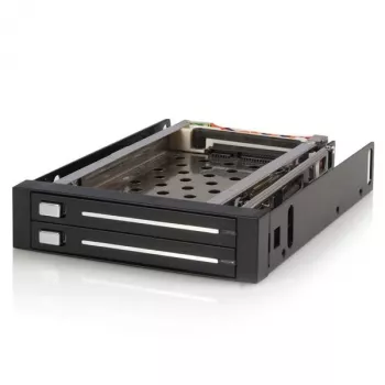StarTech.com Backplane θήκης κινητής μονάδας SATA 2 δίσκων 2,5 ιντσών χωρίς δίσκους Hot-Swap