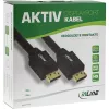 InLine Ενεργό καλώδιο DisplayPort, μαύρο, επιχρυσωμένες επαφές, 25 m