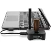 InLine Πολυπροσαρμογέας USB 3.0, 2xUSB-A, RJ45, αναγνώστης καρτών SD/MicroSD, μαύρο