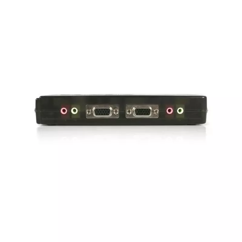 StarTech.com Κιτ διακόπτη KVM USB 4 θυρών μαύρο με καλώδια και ήχο