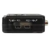 StarTech.com Κιτ διακόπτη KVM USB 2 θυρών μαύρο με ήχο και καλώδια