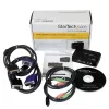 StarTech.com Κιτ διακόπτη KVM USB 2 θυρών μαύρο με ήχο και καλώδια