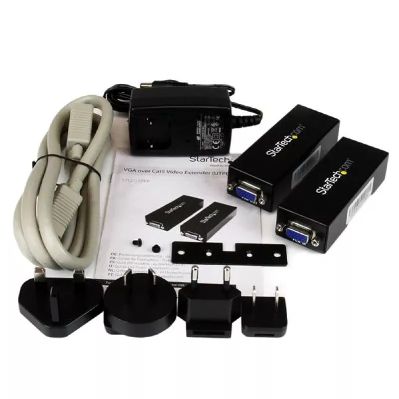 StarTech.com Κιτ επέκτασης οθόνης VGA σε Cat5 (250 ft/80 m) - Επέκταση VGA-Cat5