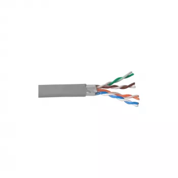 InLine Καλώδιο εγκατάστασης συμπαγές F/UTP Cat.5e AWG24 CCA PVC 100m