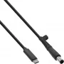 InLine Καλώδιο φόρτισης USB-C σε HP Notebook (στρογγυλό/μεγάλο), 2m