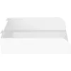 InLine 23182B Ράφι Slatwall, μεγάλο, ατσάλινο, 318 x 250 x 68 mm, έως 3 kg, λευκό