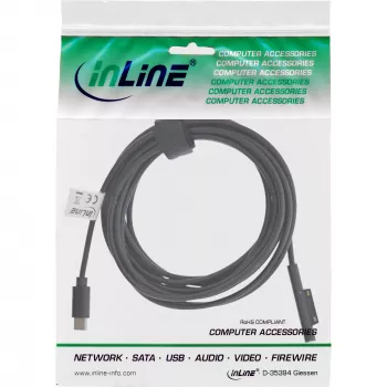 Καλώδιο φόρτισης USB-C σε Surface InLine 26670B 3m