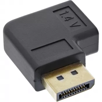 InLine Προσαρμογέας DisplayPort αρσενικό θηλυκό αριστερά γωνιακός 17199L
