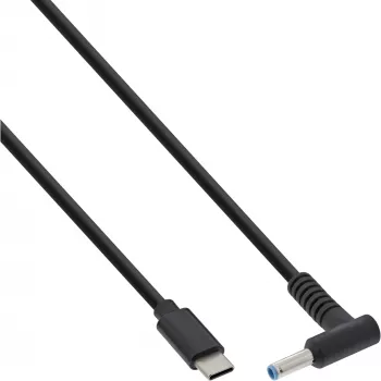 InLine Καλώδιο φόρτισης USB-C σε HP Notebook (στρογγυλό/μικρό), 2 m