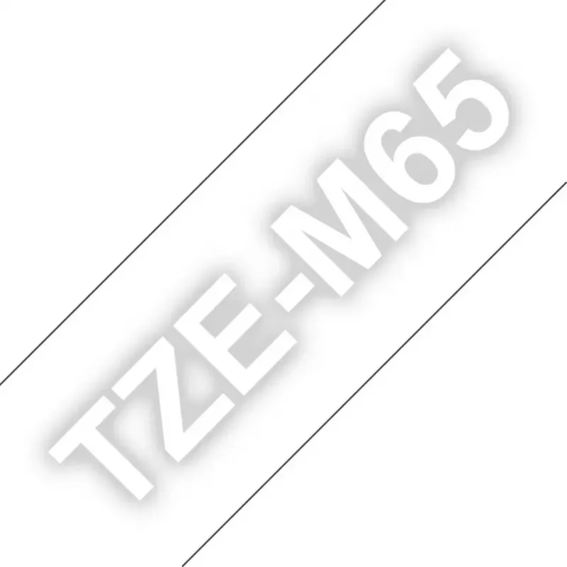 Brother TZE-M65 Ταινία ετικετών διαφανής