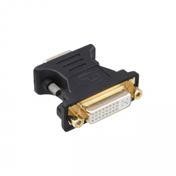Προσαρμογέας InLine DVI-A DVI 24+5 θηλυκό / HD15 αρσενικό επιχρυσωμένος