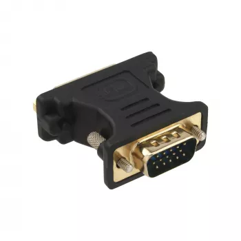 Προσαρμογέας InLine DVI-A DVI 24+5 θηλυκό / HD15 αρσενικό επιχρυσωμένος