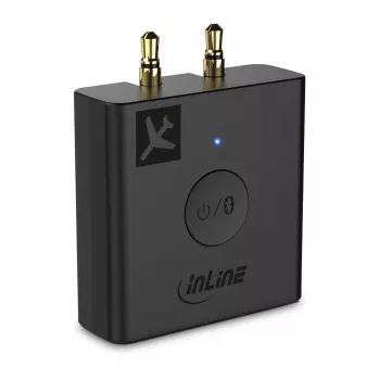Πομποδέκτης ήχου Bluetooth InLine Airplane, BT 5.0, aptX HD/LL
