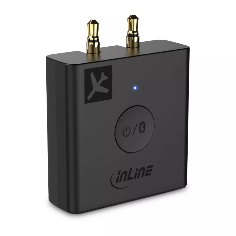 Πομποδέκτης ήχου Bluetooth InLine Airplane, BT 5.0, aptX HD/LL