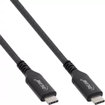 Καλώδιο USB4 InLine 35906A 0,5 m USB-C βύσμα/βύσμα 8K60Hz μαύρο