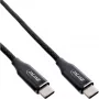 Μαγνητικό καλώδιο USB-C InLine, USB-C βύσμα/βύσμα, 100W, μαύρο, 1,5m